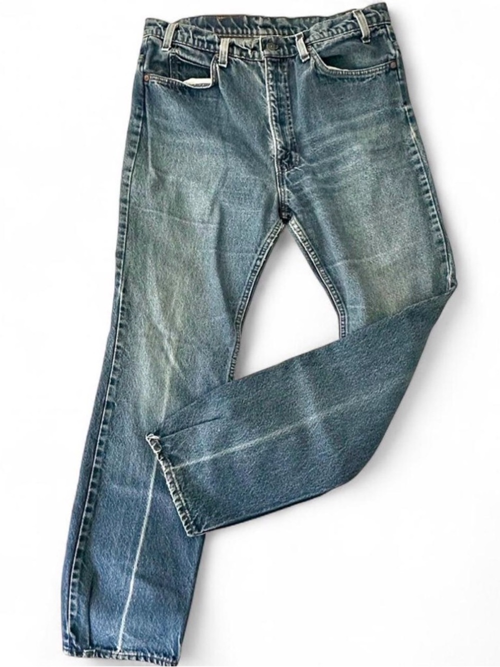 Vintage 90s Levi’s Orange Tab 505 – Made in USA 34x31